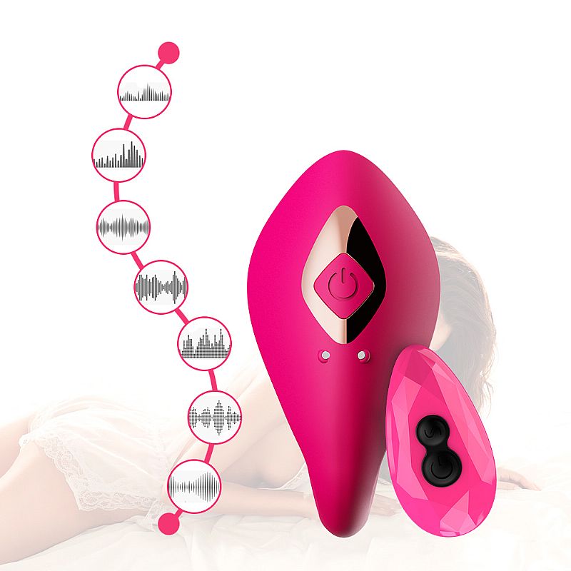 Vibrador Dupla Estimulação Ponto G e Anal Dibe 7 Funções USB - Imagem 2