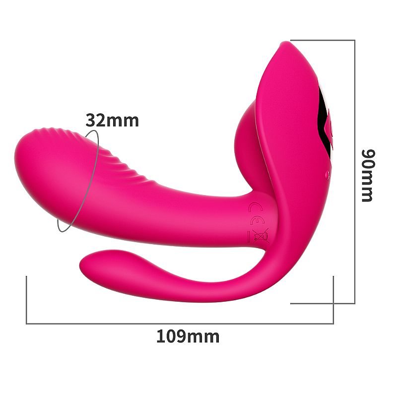 Vibrador Dupla Estimulação Ponto G e Anal Dibe 7 Funções USB - Imagem 4