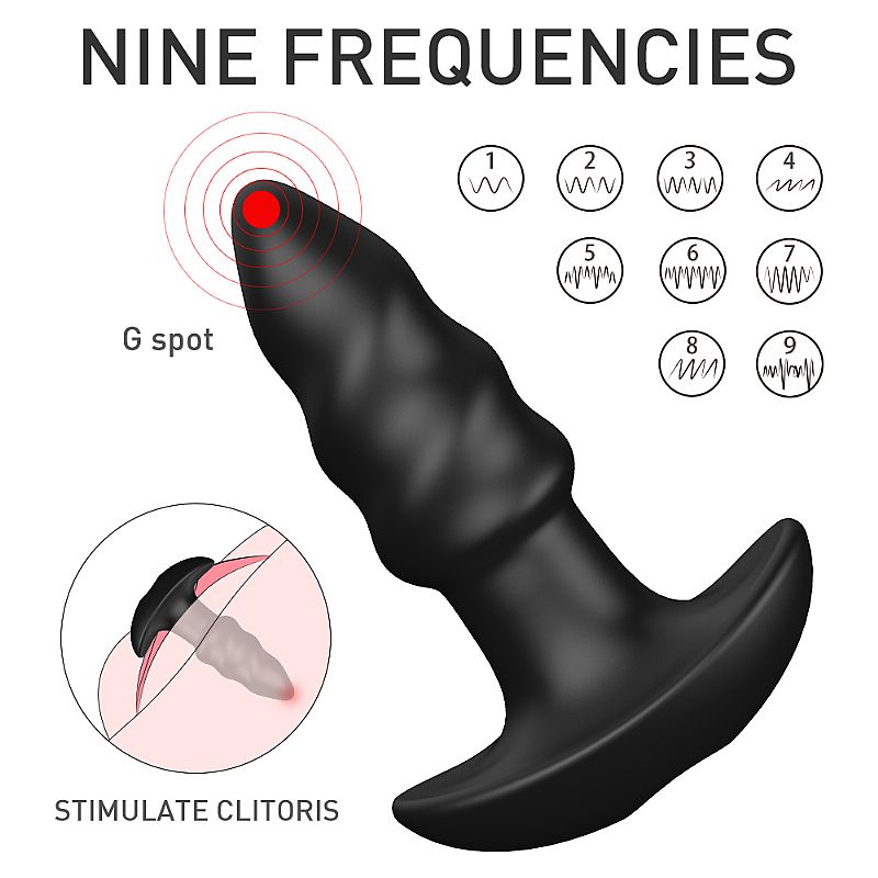Plug Anal com Vibração Recarregável LOVEARROW S-Hande 9 Modos - Imagem 3