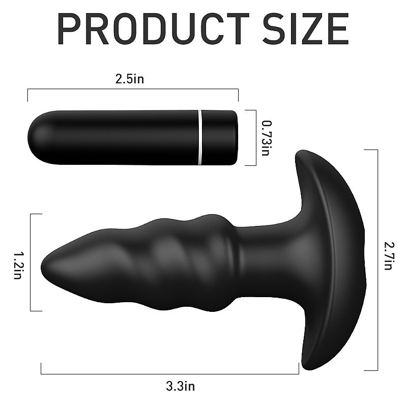 Plug Anal com Vibração Recarregável LOVEARROW S-Hande 9 Modos - Imagem 7