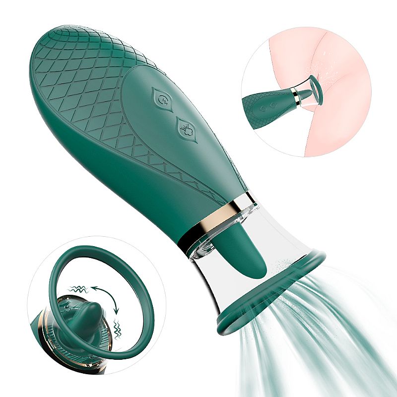 Sugador e Vibrador de Clitóris Pistil Cor Roxo: 9 Vibrações e 6 Modos de Sucção - Imagem 2