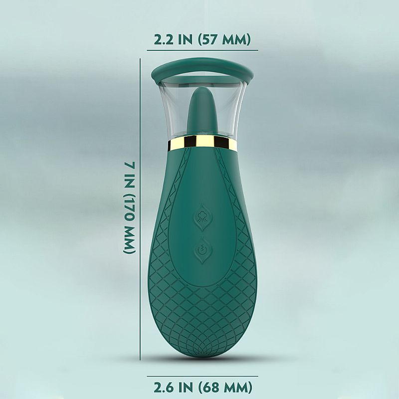 Sugador e Vibrador de Clitóris Pistil Cor Roxo: 9 Vibrações e 6 Modos de Sucção - Imagem 5
