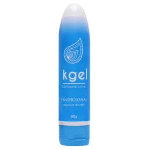 Lubrificante Íntimo Neutro Kgel 80g - K Import Conforto Prolongado