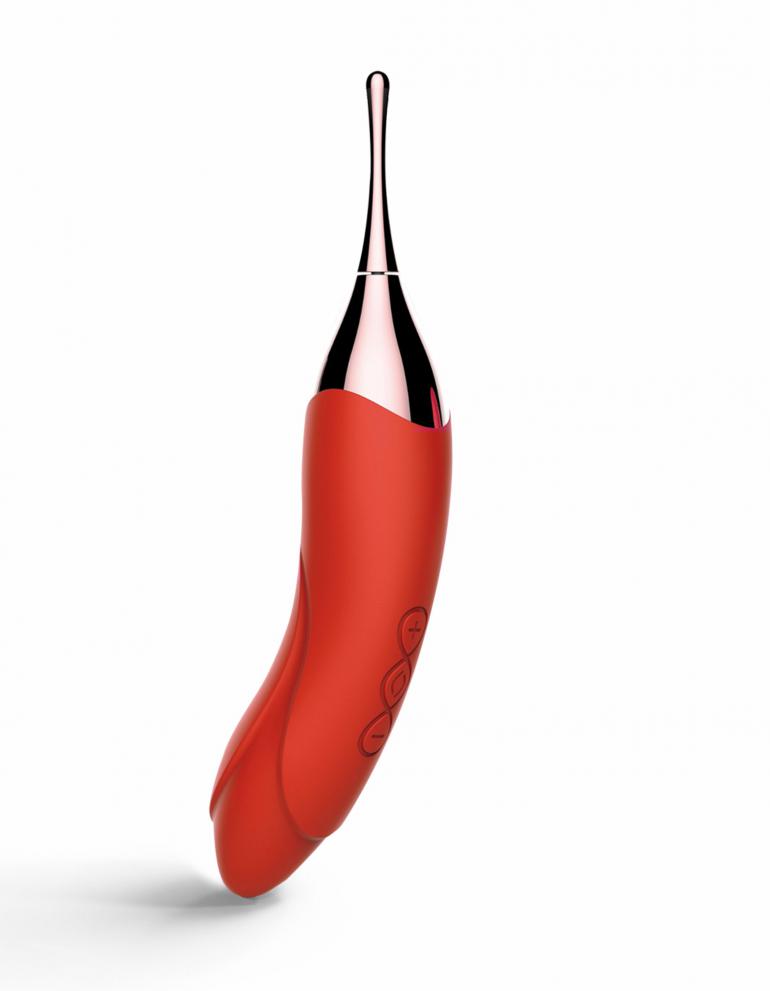 Clitomax Luxury Vibrador Varinha Magica E Estimulador 10 Variações Intt