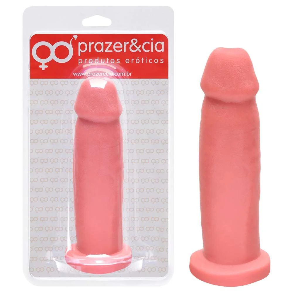 Pênis Realístico 15,4 x 3,9cm Maciço com Ventosa – KMV - Imagem 2