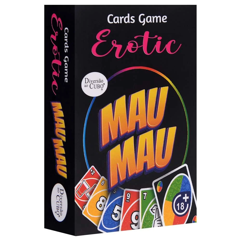 Jogo de Cartas Erótico Mau Mau Diversão ao Cubo 65 Cartas - Imagem 2