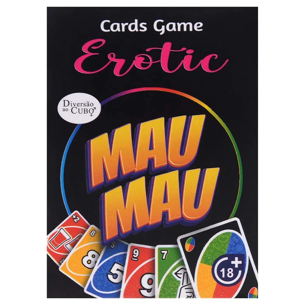 Jogo de Cartas Erótico Mau Mau Diversão ao Cubo 65 Cartas - Imagem 3