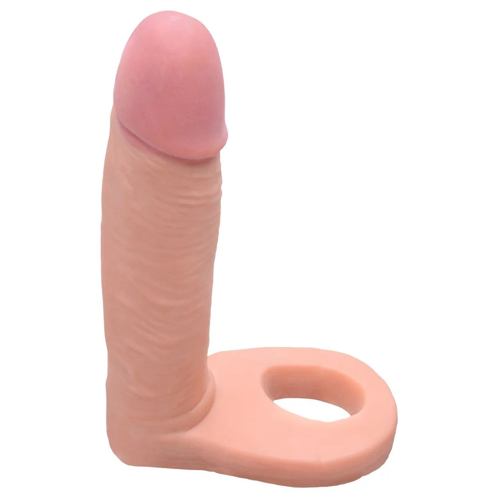 Anel Companheiro Dupla Penetração Ajustável com Textura 15,5cm - Imagem 3