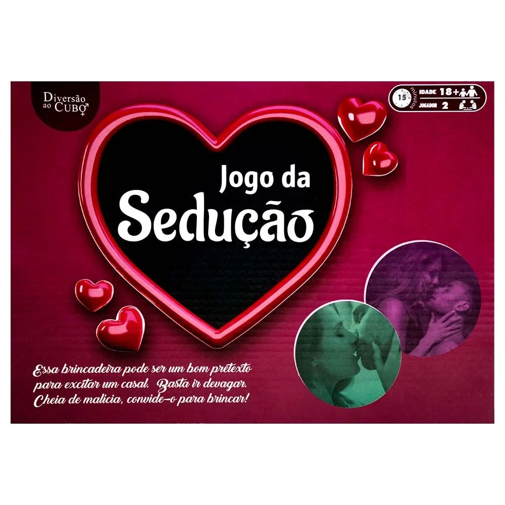 Jogo Da Sedução Tabuleiro Diversão Ao Cubo