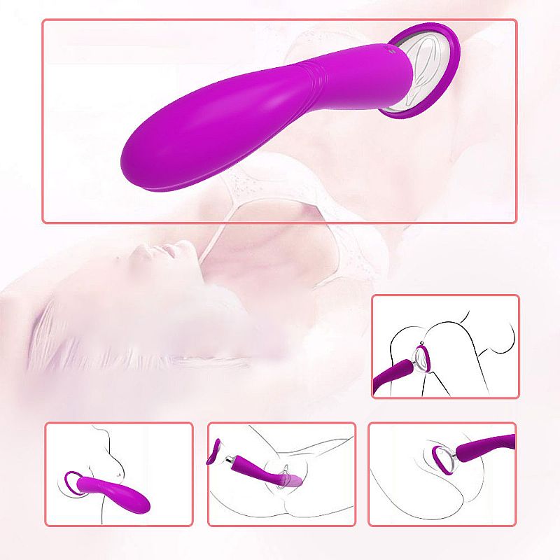 Vibrador e Sugador G-Spot Multifuncional - 7 Vibrações e 3 Sucções - Silicone Médico - Recarregável - Imagem 6