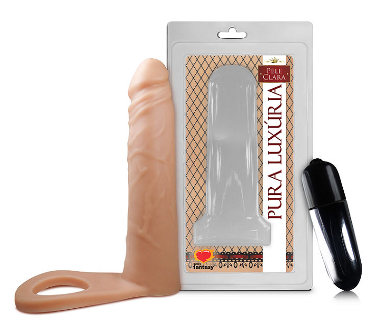 Anel Companheiro Vibratório 16x3,8cm - Estimulação Dupla Dinâmica - Plastisol Seguro - Sexy Fantasy