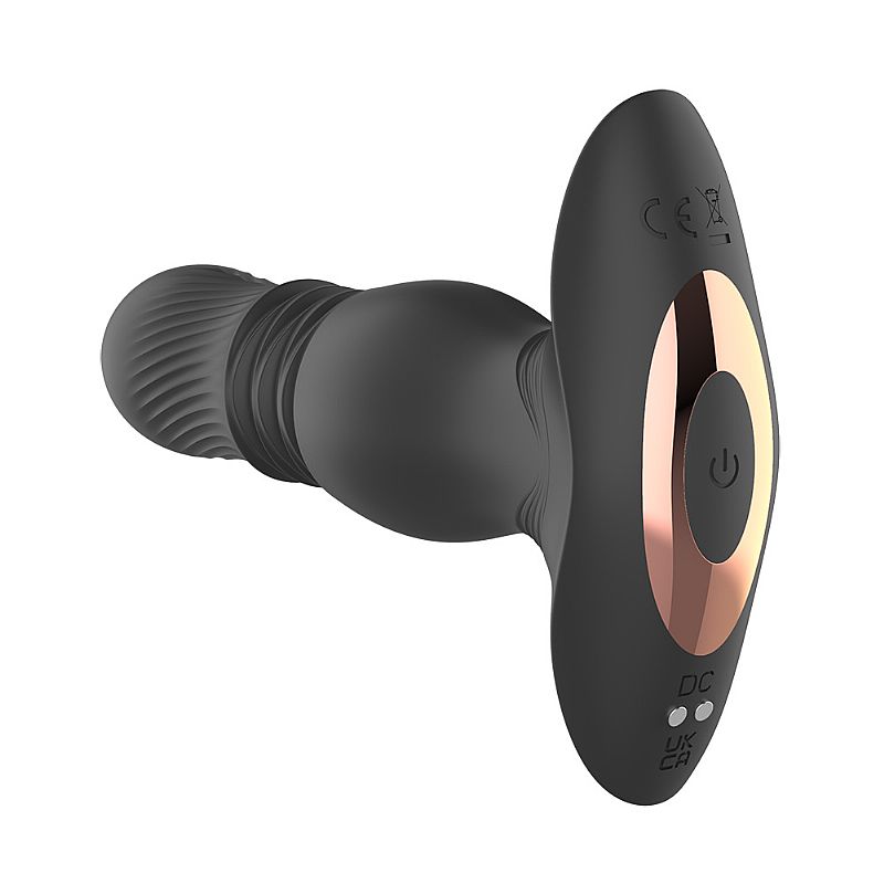Plug Anal com Vibro Vai e Vem Roy-RCT SI - Controle Remoto e 7 Modos de Vibração - Imagem 2