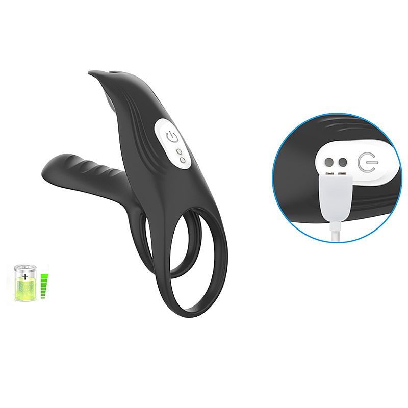 Anel Peniano Vibrador à Longa Distância - Alex - 12 Modos de Vibração via APP Bluetooth - SI - Imagem 6