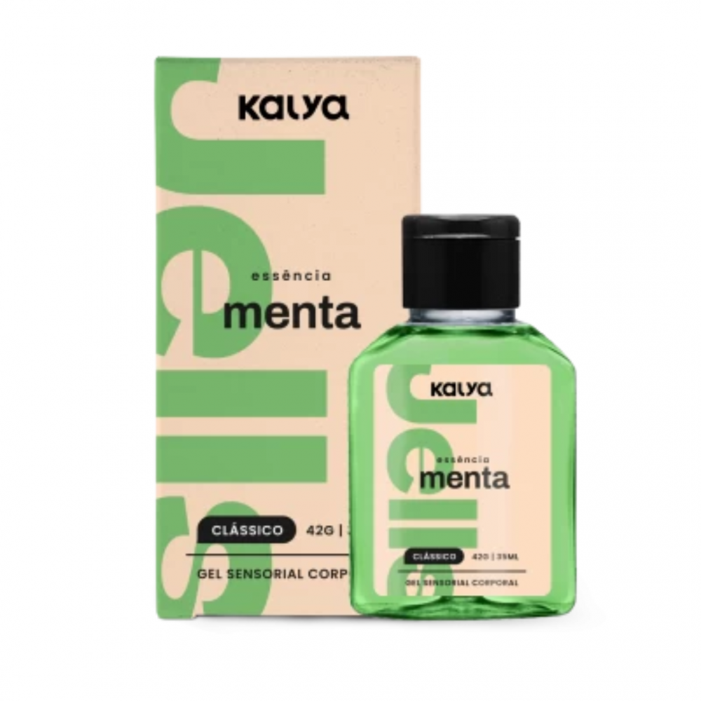 Jells Gel Menta Comestível Hot 30ml Kalya - Frescor Vibrante para Noites de Intenso Prazer
