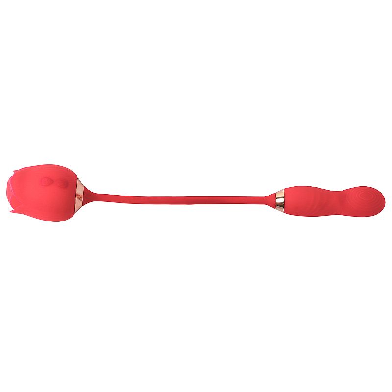 Vibrador Pulsante Flowery PRO SI Rosa - Estimulador Clitoriano e Ponto G com 10 Modos - Imagem 5