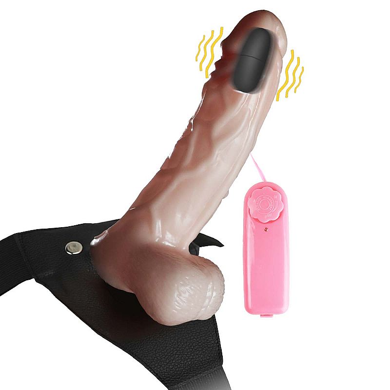 Capa Peniana com Cinta e Vibrador - Com vagina - 20,0 X 4,0 Wear Pênis - SI - Imagem 4