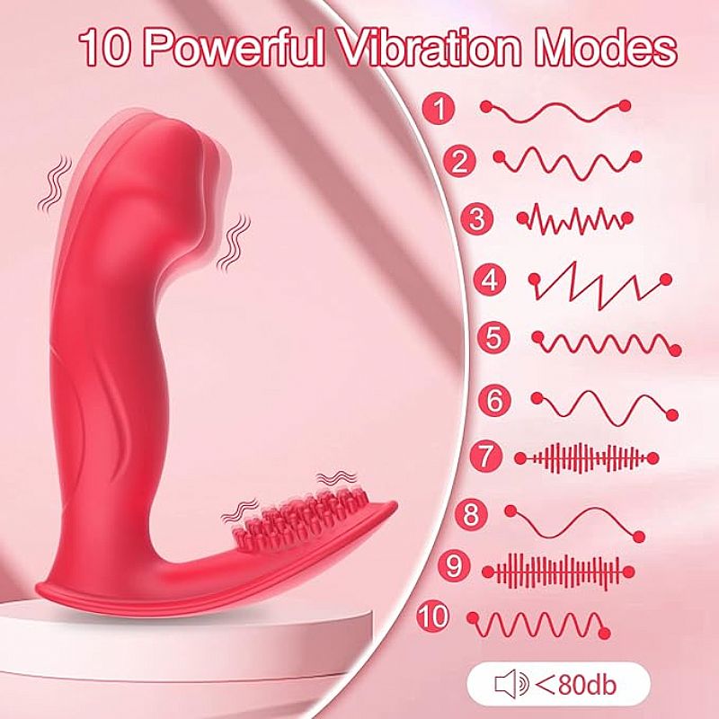 Vibrador de Ponto G e Clitóris - Controle Via Celular - 10 Modos de Vibração e Estimulação via APP Bluetooth - SI - Imagem 5