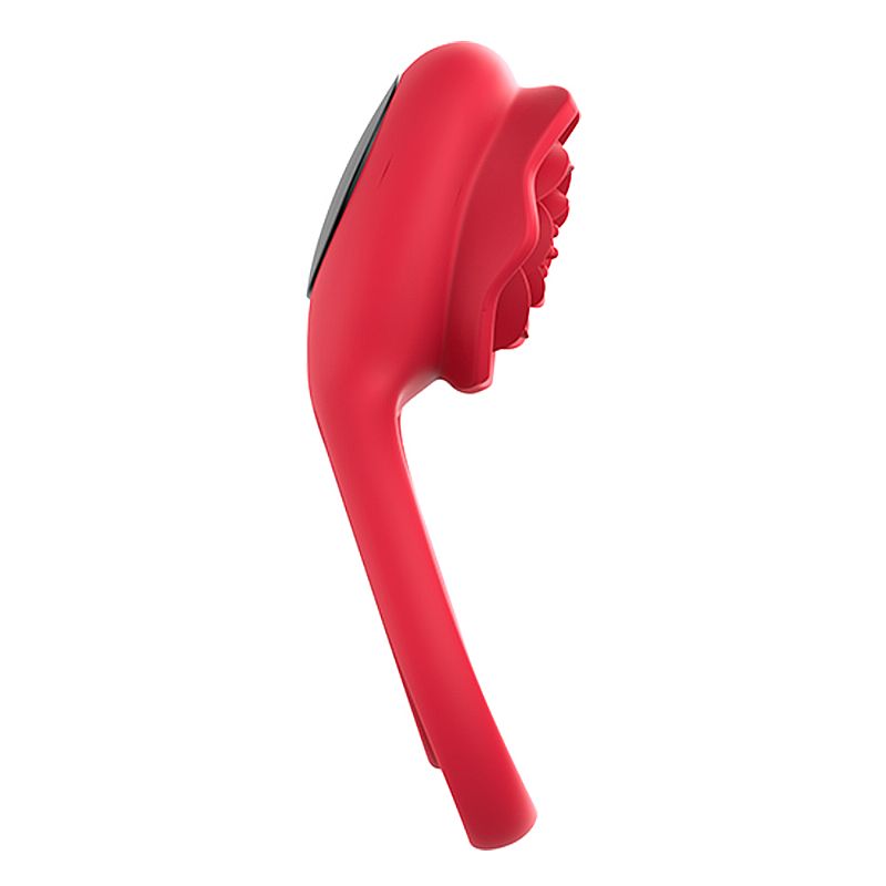 Anel Peniano Duplo com Rosa Estimuladora de Clitóris - Imagem 4