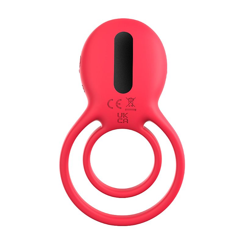 Anel Peniano Duplo com Rosa Estimuladora de Clitóris - Imagem 6