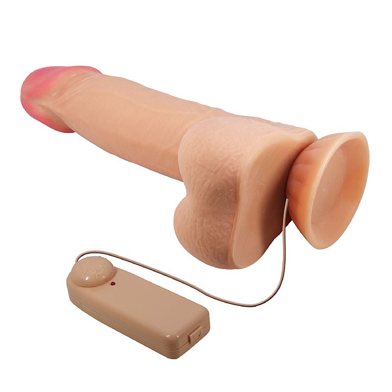 Pênis Realístico - Vibrador de Multi-Velocidade - Sliding Skin - 21.8x4.6 - BAILE - Imagem 3