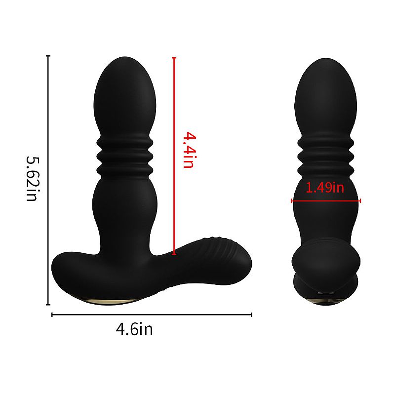 Vibrador de Próstata com Vai e Vem, Aquecimento e Controle Remoto - Imagem 3