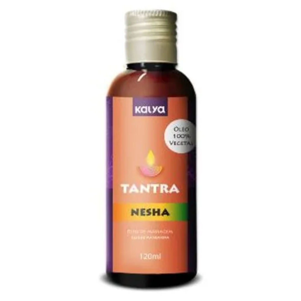 Óleo para massagem tântrica Nesha Kalya 120ml natural