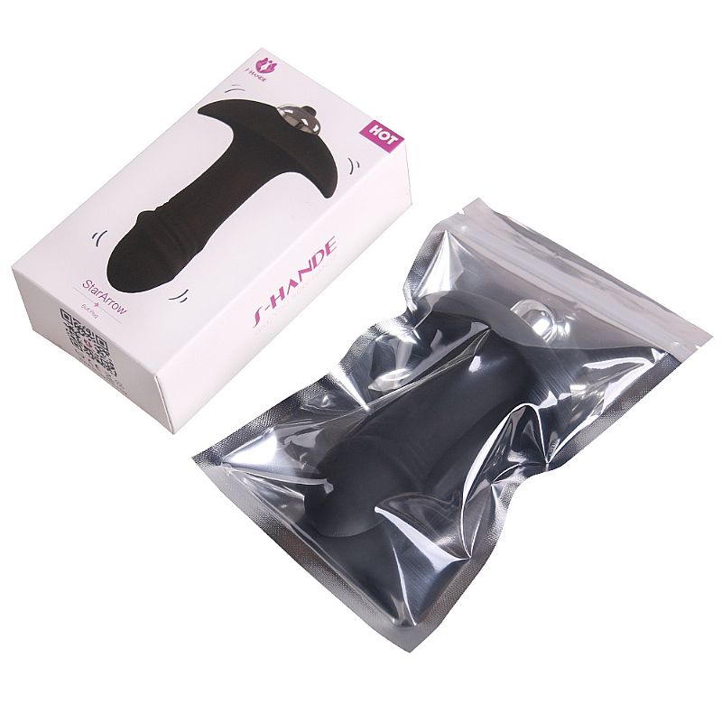 Plug Anal StarArrow com Vibro: Conforto Espiral em Silicone Soft Touch - Imagem 3