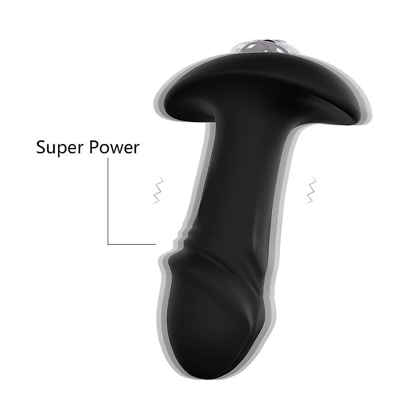 Plug Anal StarArrow com Vibro: Conforto Espiral em Silicone Soft Touch - Imagem 4