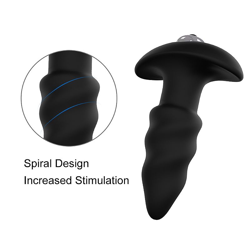 Plug Anal Vibratório Silicone LoveArrow À Prova d'Água - Imagem 3