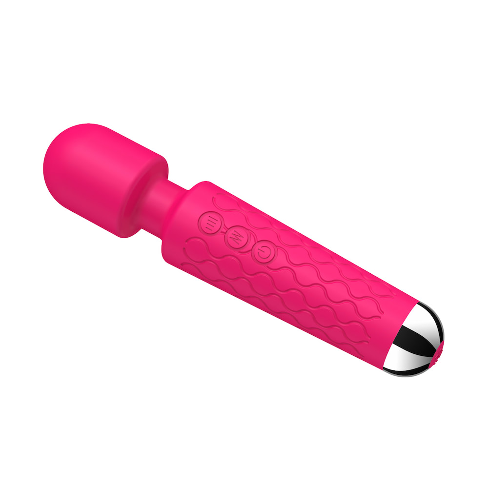 Estimulador de Clitóris Varinha Mágica Cor Pink 20 Vibrações - Imagem 3