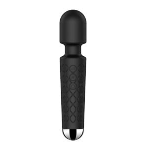 Estimulador de clitóris varinha mágica YOUVIBE preta 20 vibrações