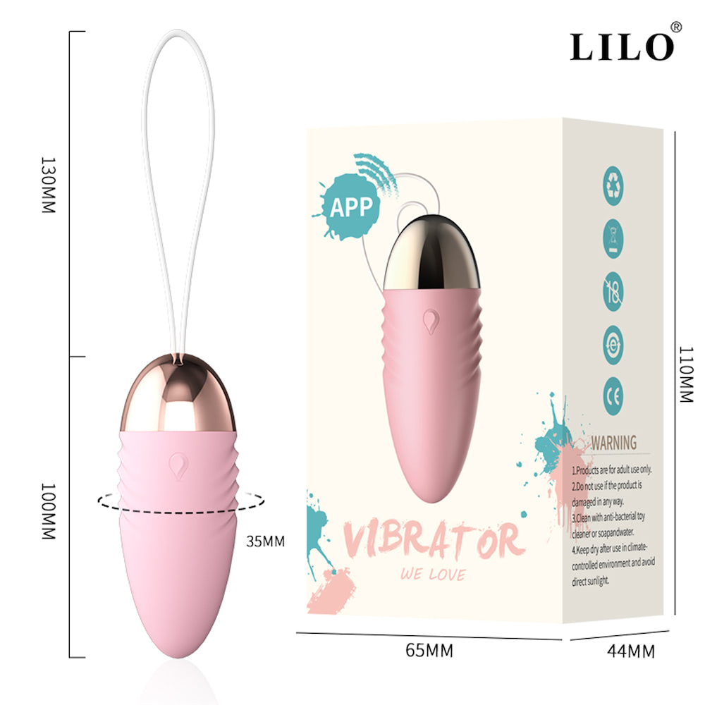 Bullet LILO com Controle Remoto via APP - Excitação Sem Limites e Intimidade Inovadora com 10 Vibrações Diferentes - Imagem 2