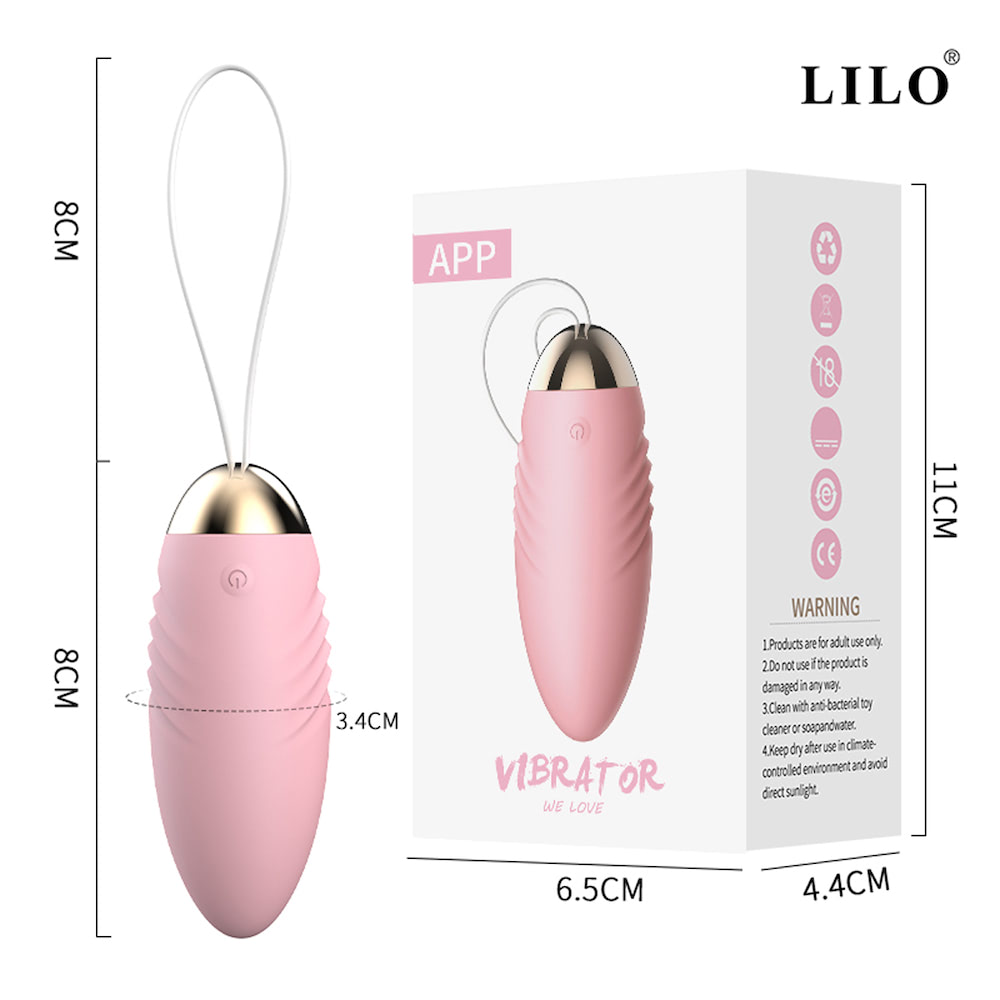 Bullet LILO Aquecimento e App - Estimulador Recarregável com 10 Vibrações - Imagem 2