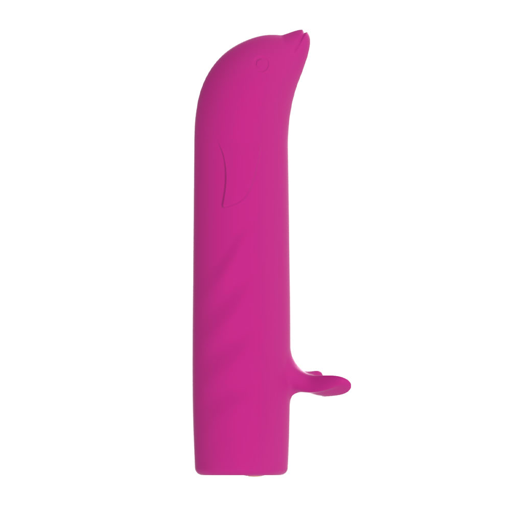 Mini Vibrador Golfinho Recarregável Ponto G 10 Modos - Imagem 2