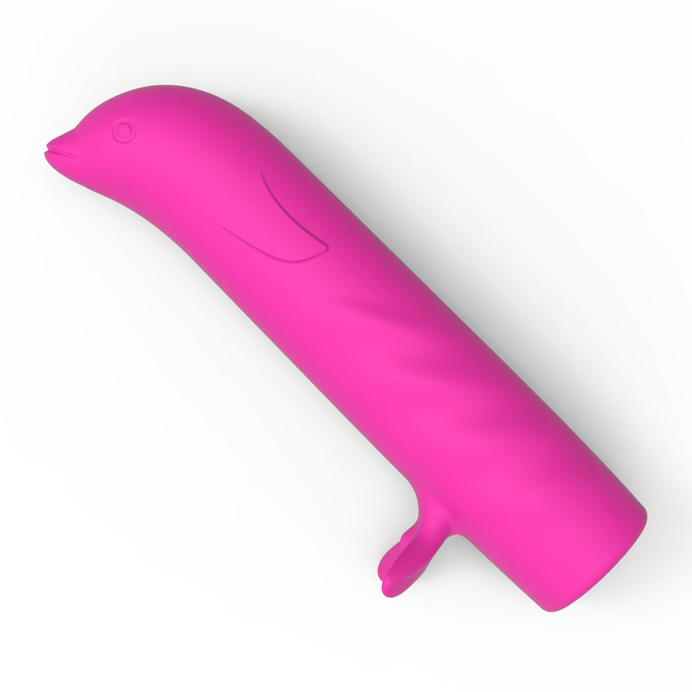 Mini Vibrador Golfinho Recarregável Ponto G 10 Modos