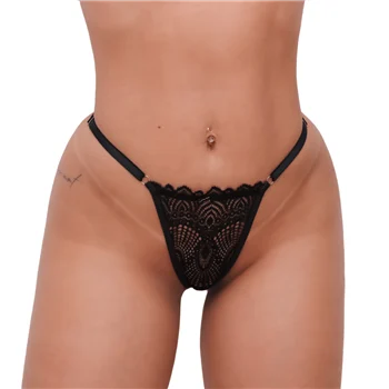 Calcinha Fio Dental Strass com Fita - Tallyta - Imagem 3