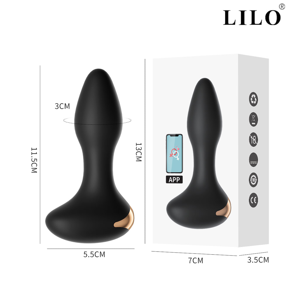 Plug Anal com Vibração 10 Modos e Controle por APP - Imagem 2
