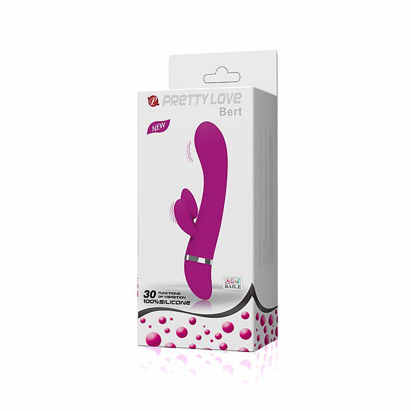 Bert Vibrador Ponto-G e Clitóris - Pretty Love - 30 Velocidades