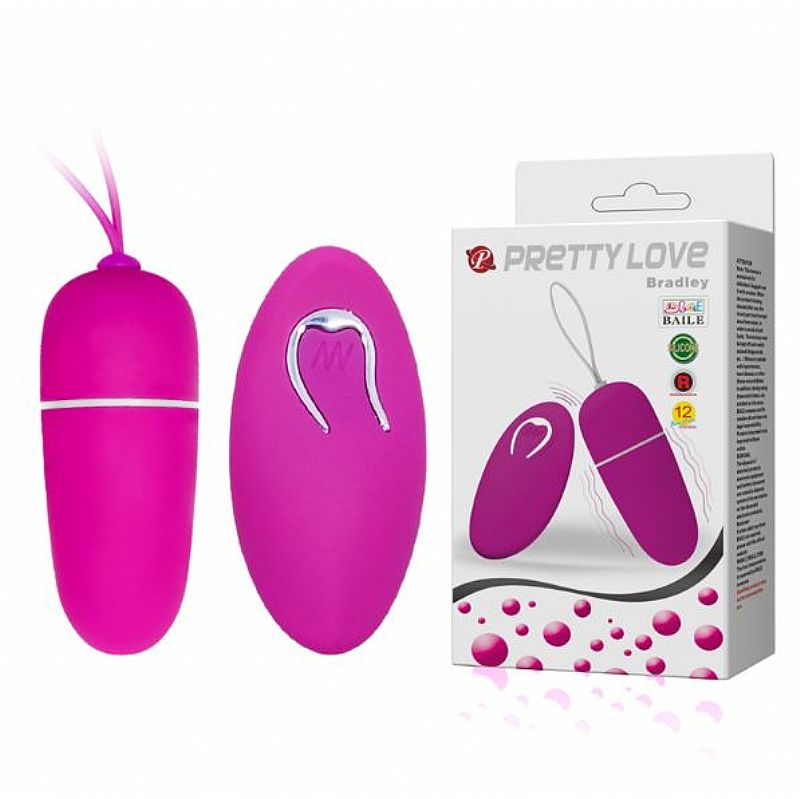 Bullet com controle remoto Pretty Love Bradley 12 vibrações