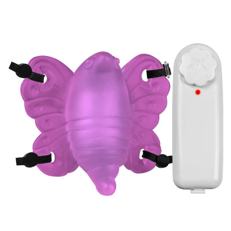 Butterfly Estimulador Clitoriano Roxo - Vibrações Multivelocidade Ajustável