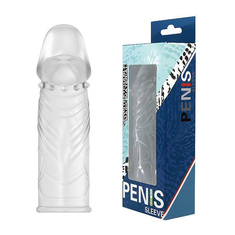 Capa Peniana 13cm com Textura - Sleeve - Baile