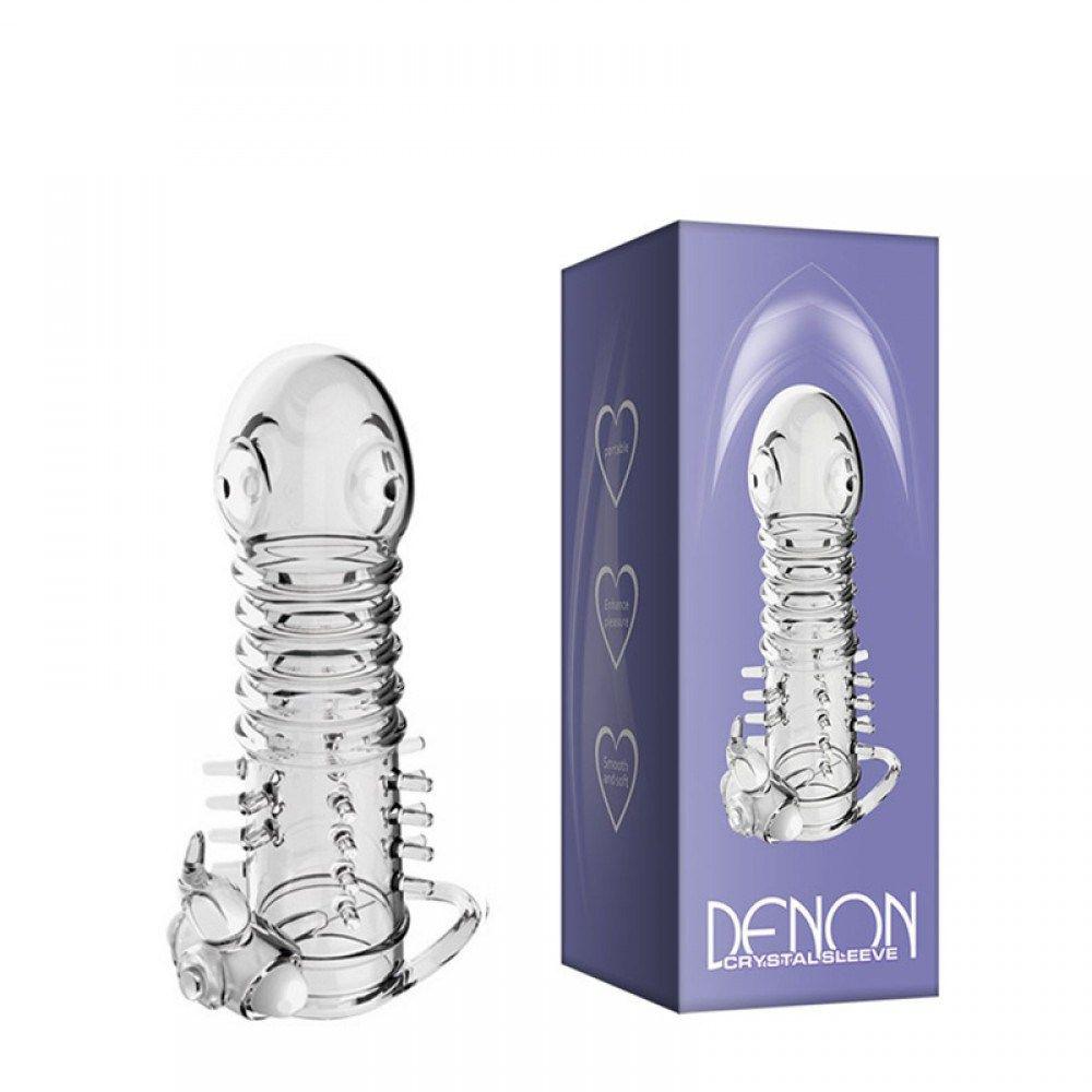 Capa Peniana Estimulador Vibratório Denon Crystal Gtoys