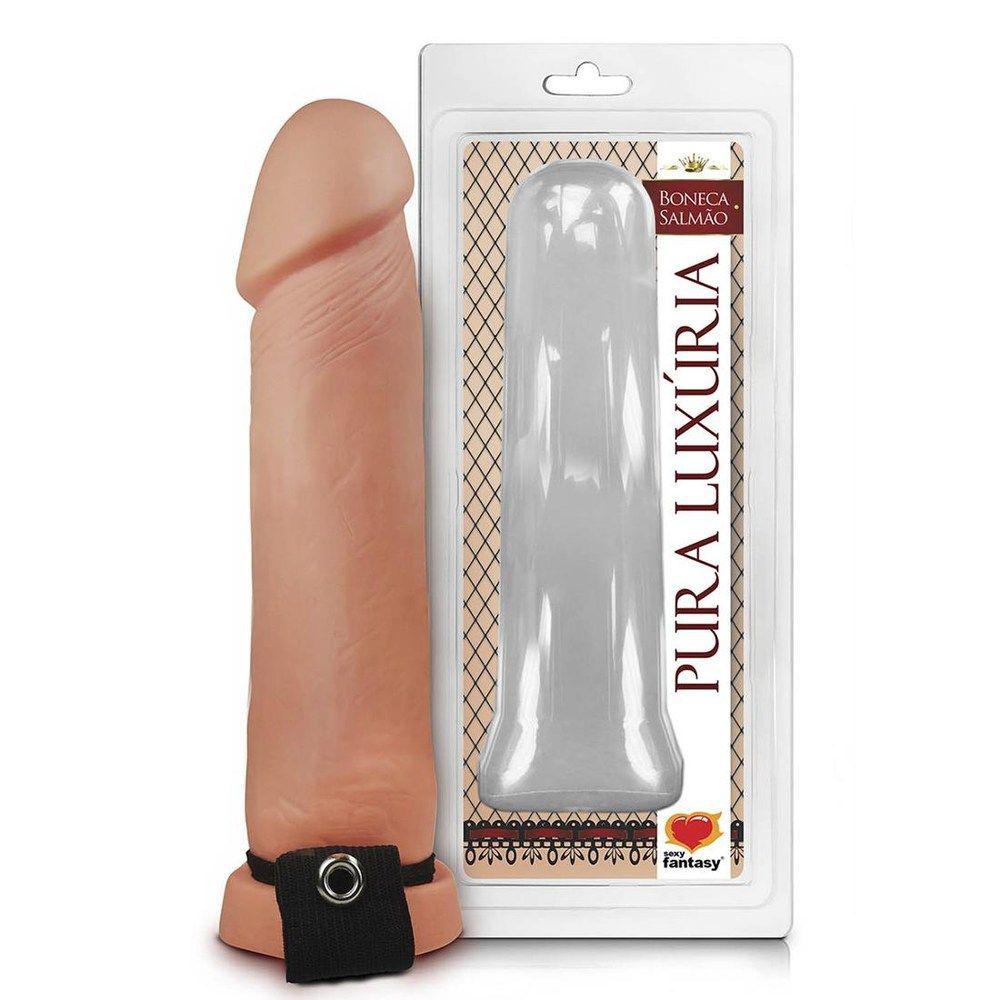 Capa Peniana Realística 21 X 5Cm Sexy Fantasy