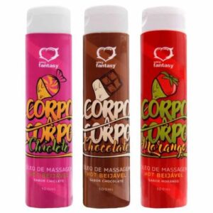 Óleo de Massagem Beijável Corpo a Corpo 100ml - Sexy Fantasy