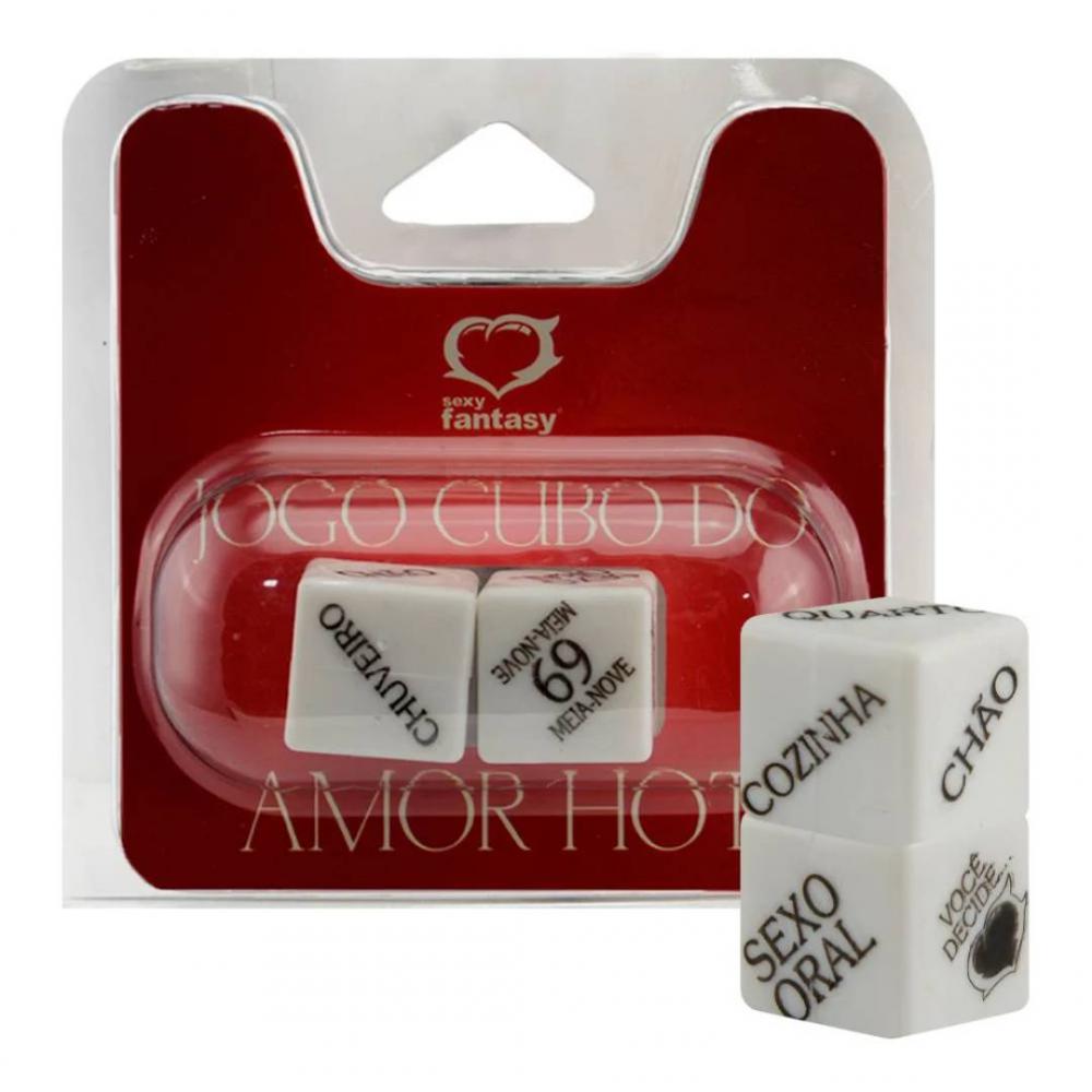 Dado Jogo Cubo Do Amor Hot 02Un - Tipo De Sexo X Local
