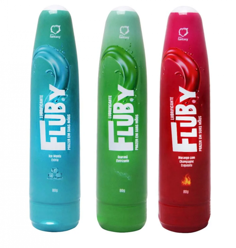 Lubrificante Íntimo Flub.y Toy Funcional 80G - Sensações Aromáticas Sexy Fantasy