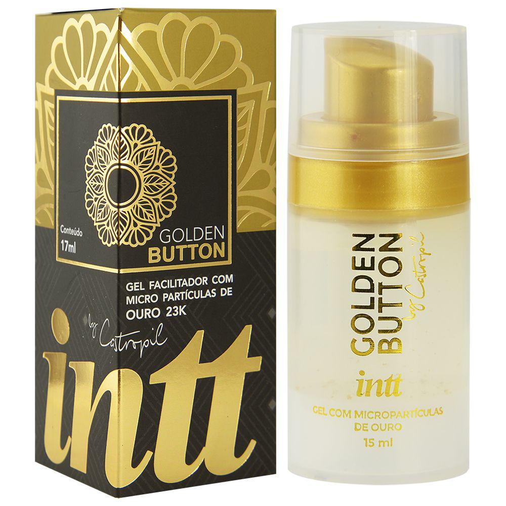 Anestésico Anal Golden Button Com Partículas De Ouro 23k 17ml - Intt