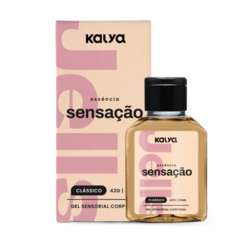 Jells Gel Sensação Comestível Hot 30ml Kalya - Explosão de Sabores Morango e Chocolate