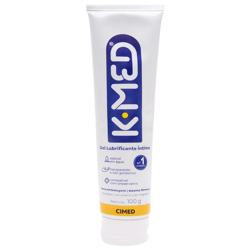 Lubrificante Íntimo Neutro K-Med 100G - Sensação Natural Cimed