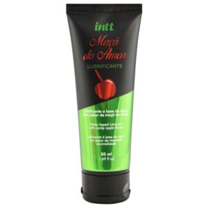 Lubrificante Íntimo Maçã do Amor 50ml Intt aromático com sabor